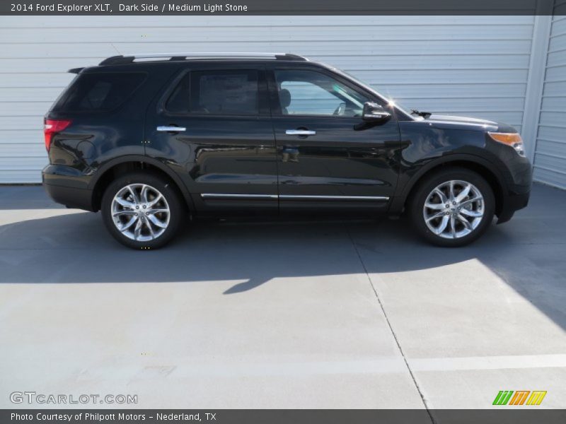 Dark Side / Medium Light Stone 2014 Ford Explorer XLT