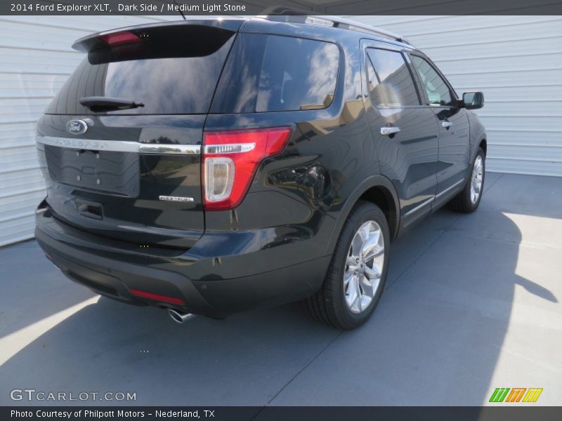 Dark Side / Medium Light Stone 2014 Ford Explorer XLT