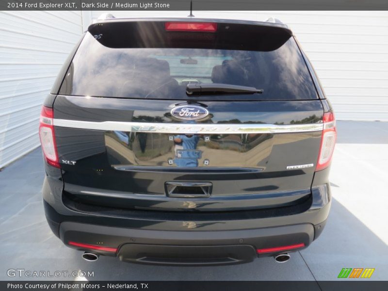 Dark Side / Medium Light Stone 2014 Ford Explorer XLT