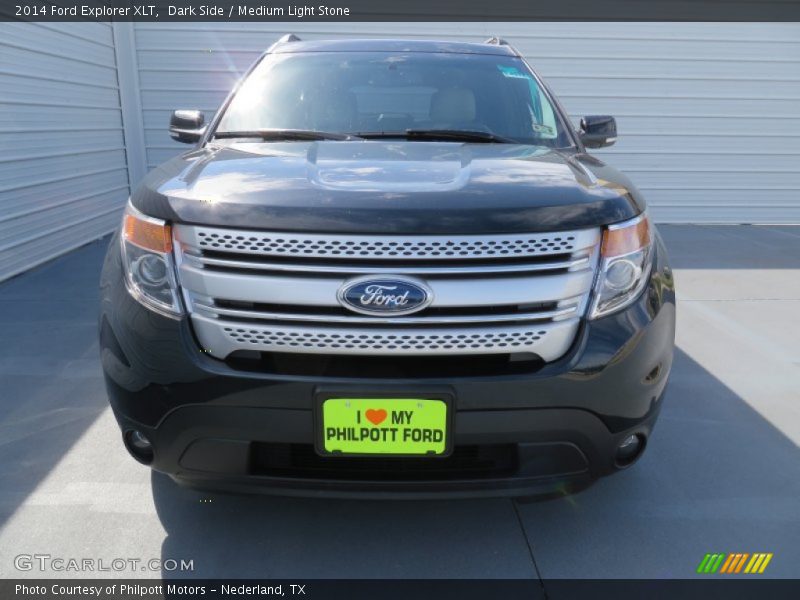Dark Side / Medium Light Stone 2014 Ford Explorer XLT