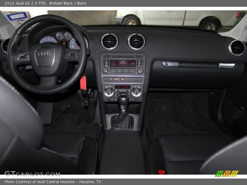 Brilliant Black / Black 2013 Audi A3 2.0 TFSI