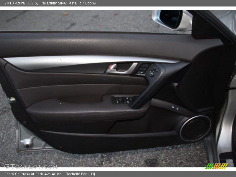 Palladium Silver Metallic / Ebony 2010 Acura TL 3.5
