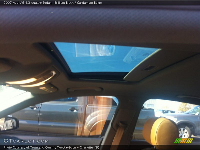 Brilliant Black / Cardamom Beige 2007 Audi A6 4.2 quattro Sedan