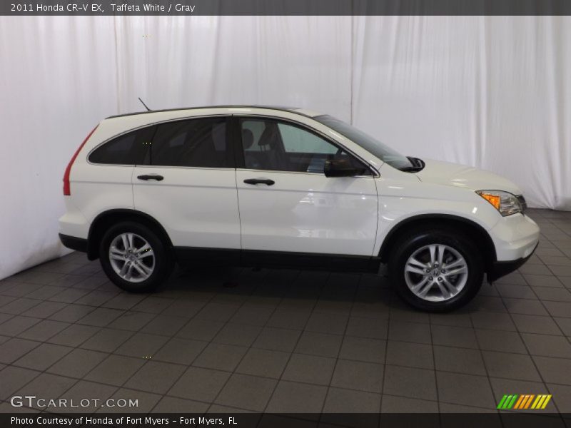 Taffeta White / Gray 2011 Honda CR-V EX