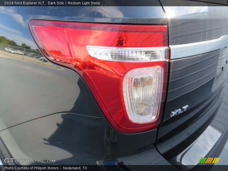 Dark Side / Medium Light Stone 2014 Ford Explorer XLT