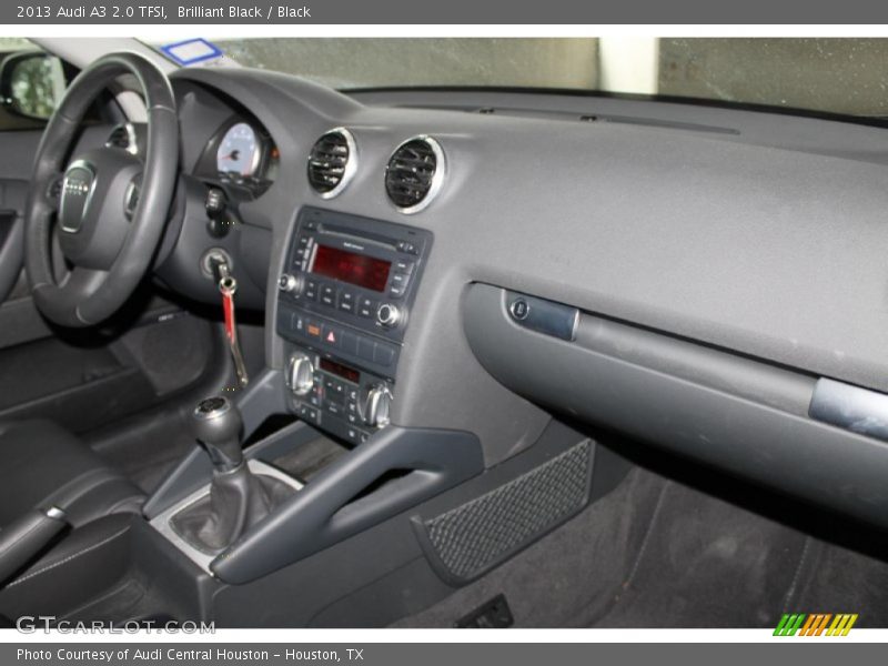 Brilliant Black / Black 2013 Audi A3 2.0 TFSI