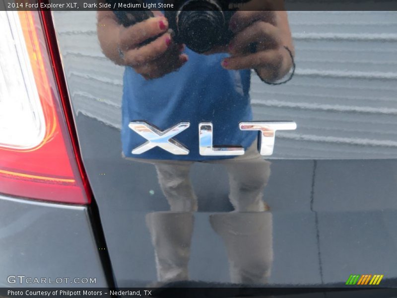 Dark Side / Medium Light Stone 2014 Ford Explorer XLT