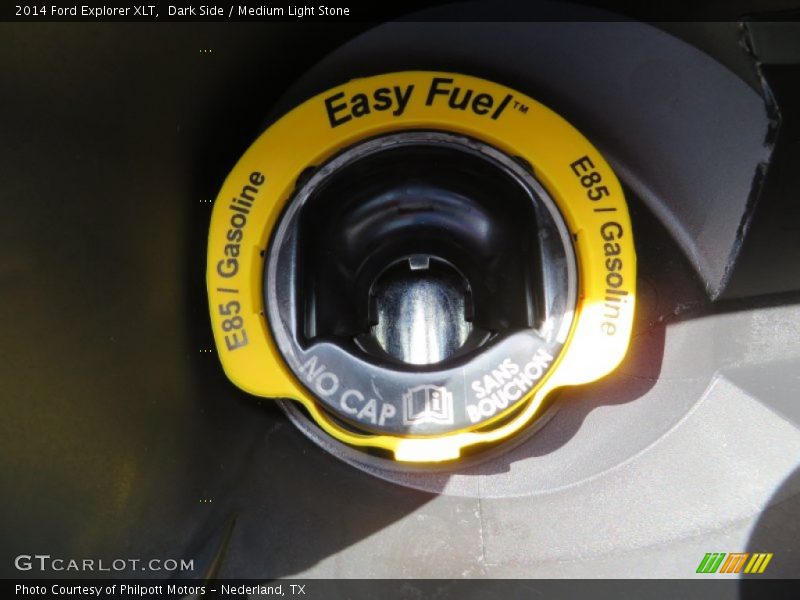 Dark Side / Medium Light Stone 2014 Ford Explorer XLT
