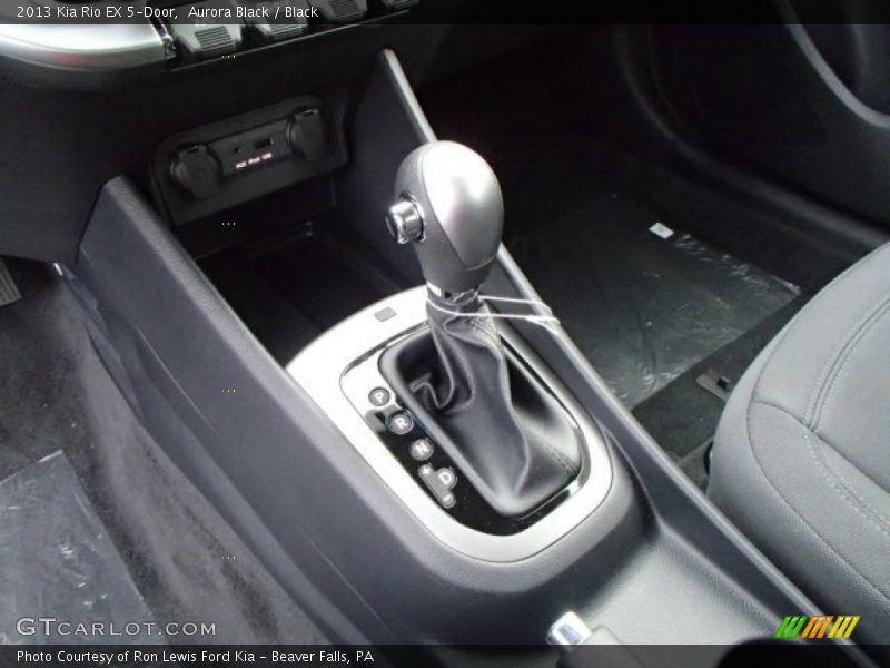 Aurora Black / Black 2013 Kia Rio EX 5-Door