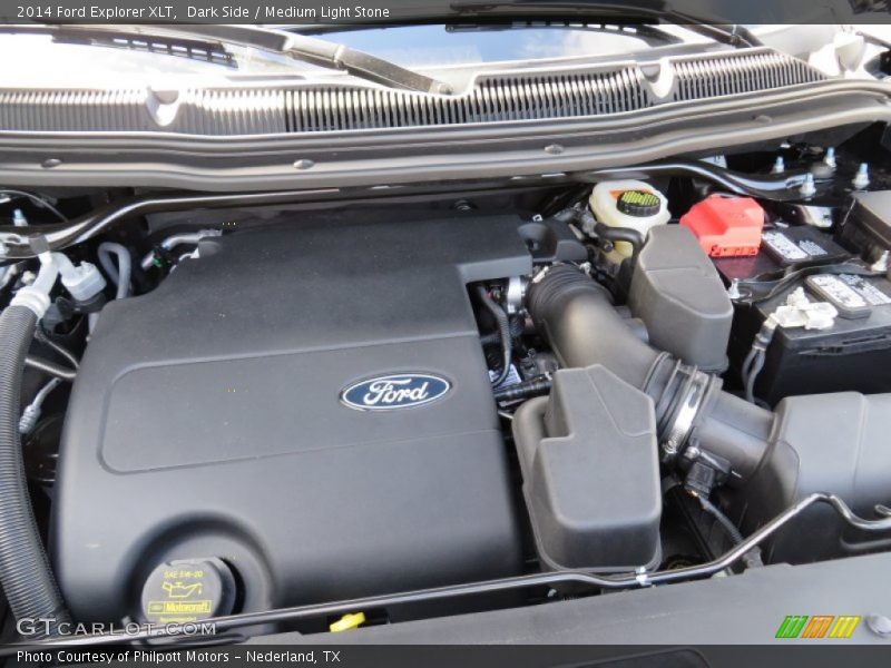 Dark Side / Medium Light Stone 2014 Ford Explorer XLT