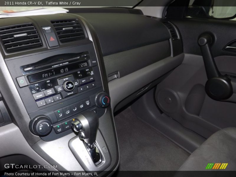 Taffeta White / Gray 2011 Honda CR-V EX