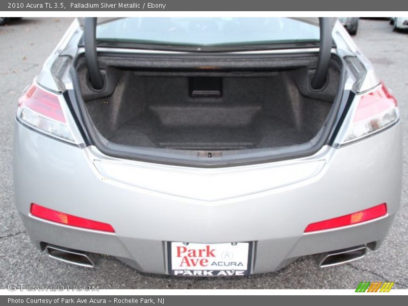 Palladium Silver Metallic / Ebony 2010 Acura TL 3.5