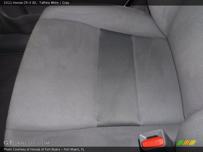 Taffeta White / Gray 2011 Honda CR-V EX