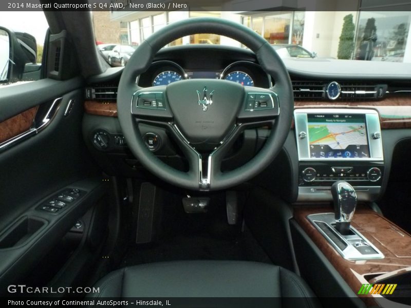 Nero (Black) / Nero 2014 Maserati Quattroporte S Q4 AWD