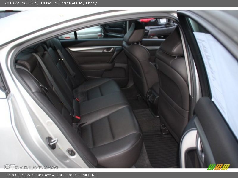 Palladium Silver Metallic / Ebony 2010 Acura TL 3.5