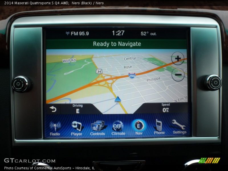 Nero (Black) / Nero 2014 Maserati Quattroporte S Q4 AWD