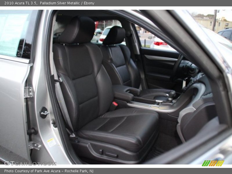 Palladium Silver Metallic / Ebony 2010 Acura TL 3.5