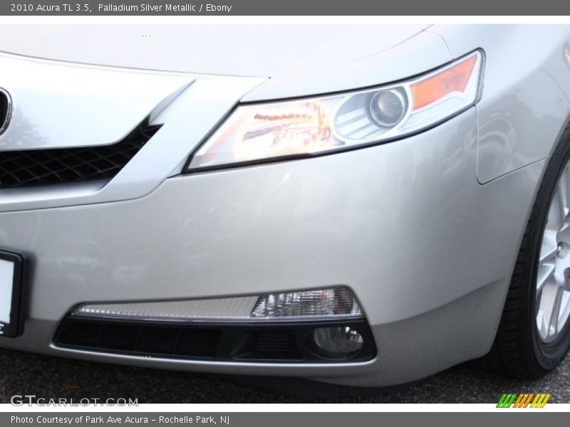 Palladium Silver Metallic / Ebony 2010 Acura TL 3.5