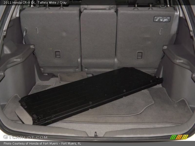 Taffeta White / Gray 2011 Honda CR-V EX