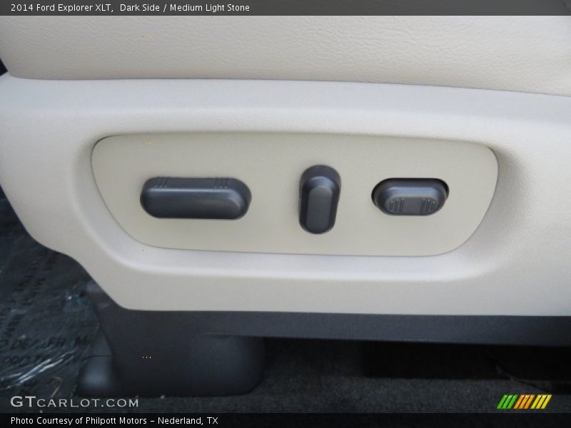 Dark Side / Medium Light Stone 2014 Ford Explorer XLT