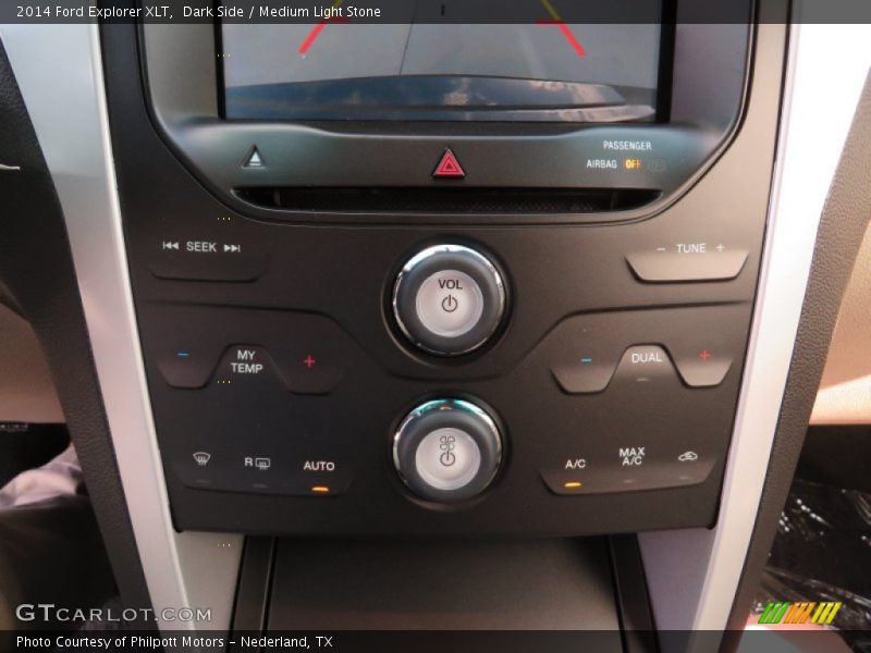 Dark Side / Medium Light Stone 2014 Ford Explorer XLT