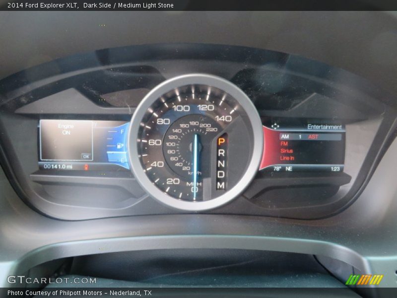 Dark Side / Medium Light Stone 2014 Ford Explorer XLT