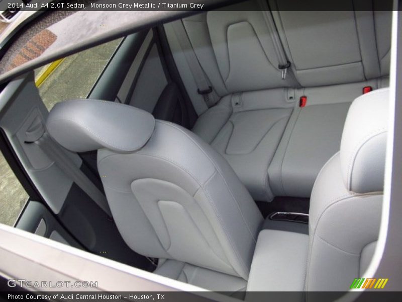 Monsoon Grey Metallic / Titanium Grey 2014 Audi A4 2.0T Sedan