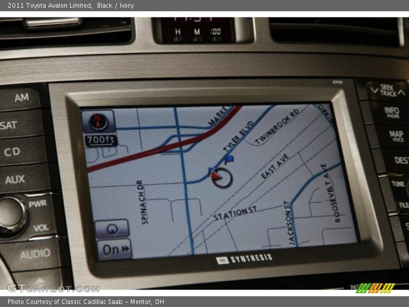 Black / Ivory 2011 Toyota Avalon Limited