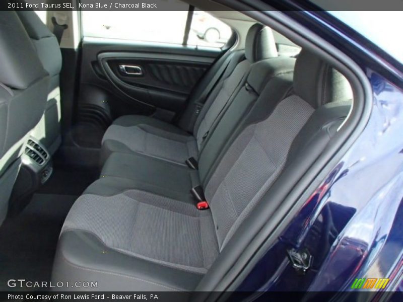 Kona Blue / Charcoal Black 2011 Ford Taurus SEL