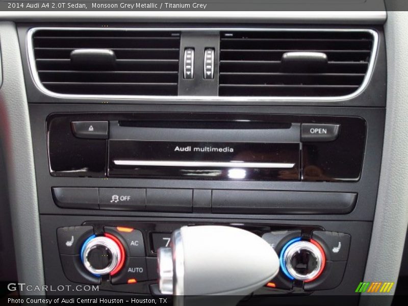 Monsoon Grey Metallic / Titanium Grey 2014 Audi A4 2.0T Sedan