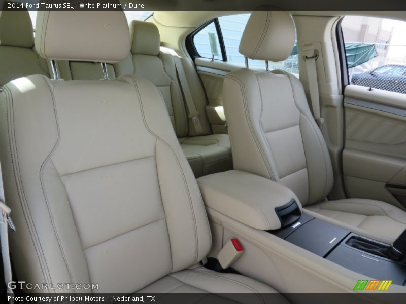 White Platinum / Dune 2014 Ford Taurus SEL
