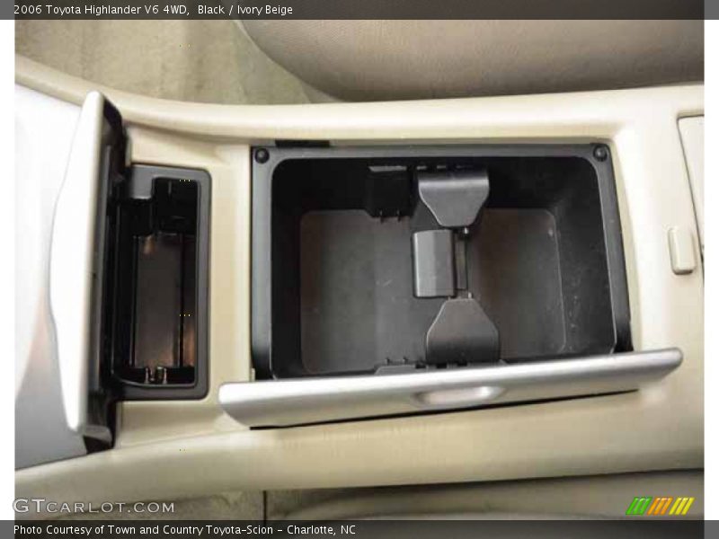 Black / Ivory Beige 2006 Toyota Highlander V6 4WD