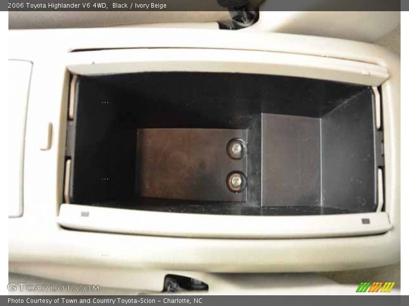 Black / Ivory Beige 2006 Toyota Highlander V6 4WD