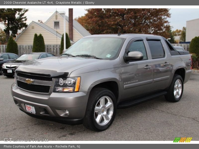 Graystone Metallic / Ebony 2009 Chevrolet Avalanche LT 4x4