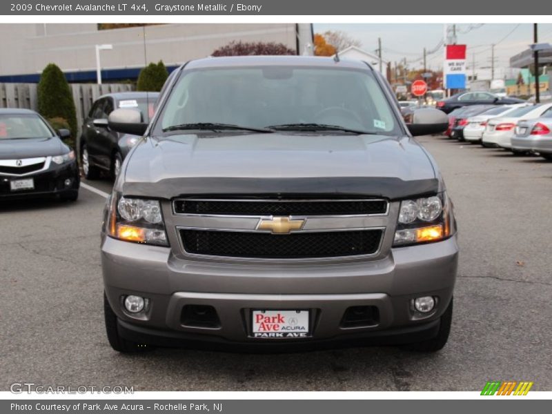 Graystone Metallic / Ebony 2009 Chevrolet Avalanche LT 4x4