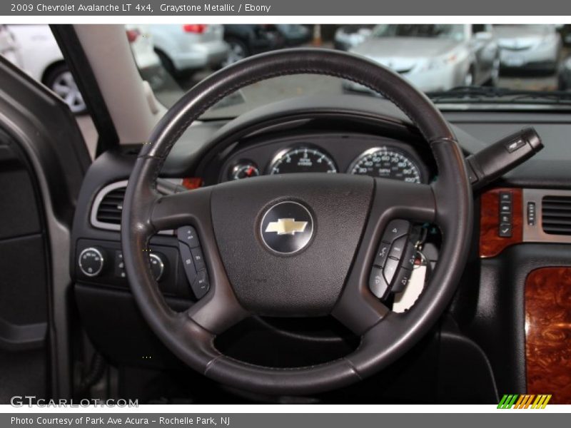 Graystone Metallic / Ebony 2009 Chevrolet Avalanche LT 4x4