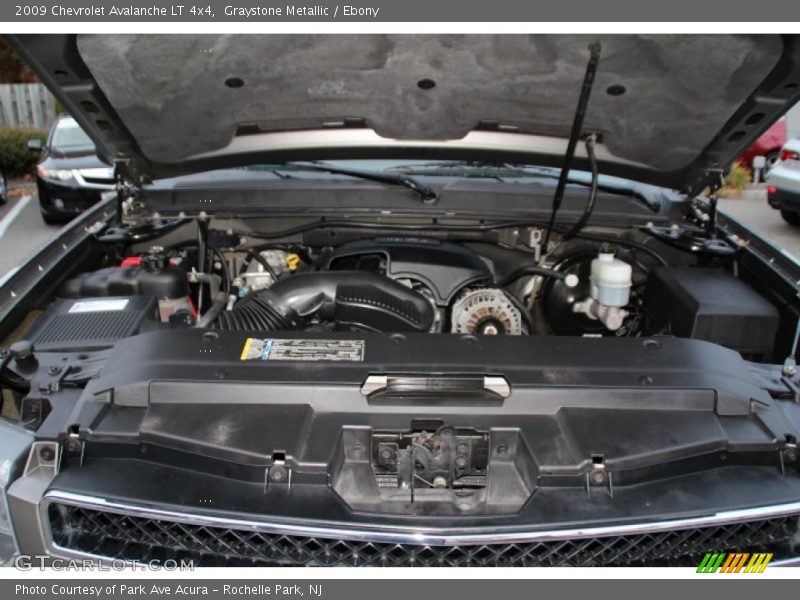 Graystone Metallic / Ebony 2009 Chevrolet Avalanche LT 4x4