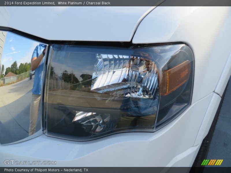 White Platinum / Charcoal Black 2014 Ford Expedition Limited