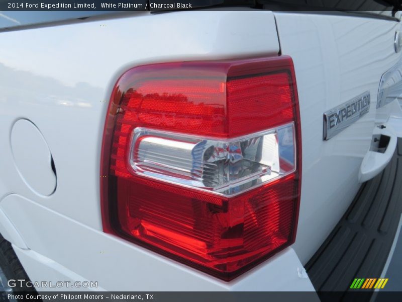 White Platinum / Charcoal Black 2014 Ford Expedition Limited