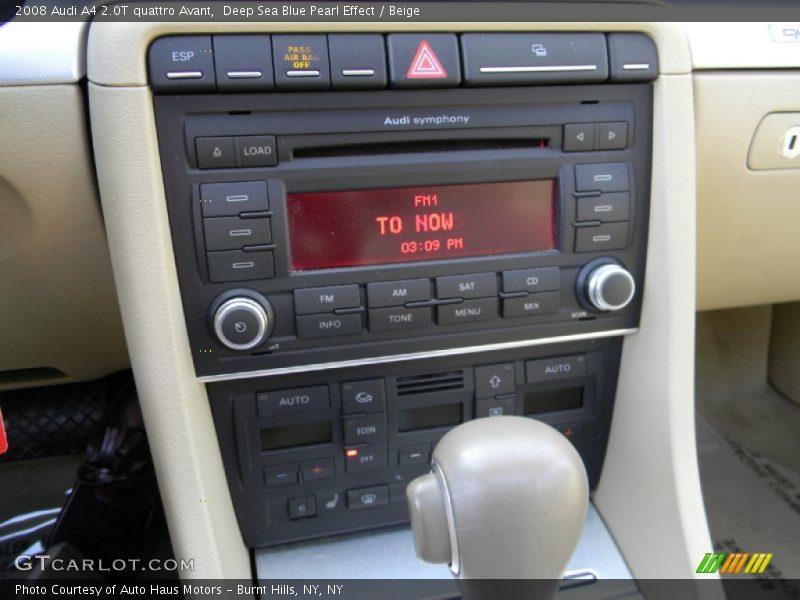Audio System of 2008 A4 2.0T quattro Avant