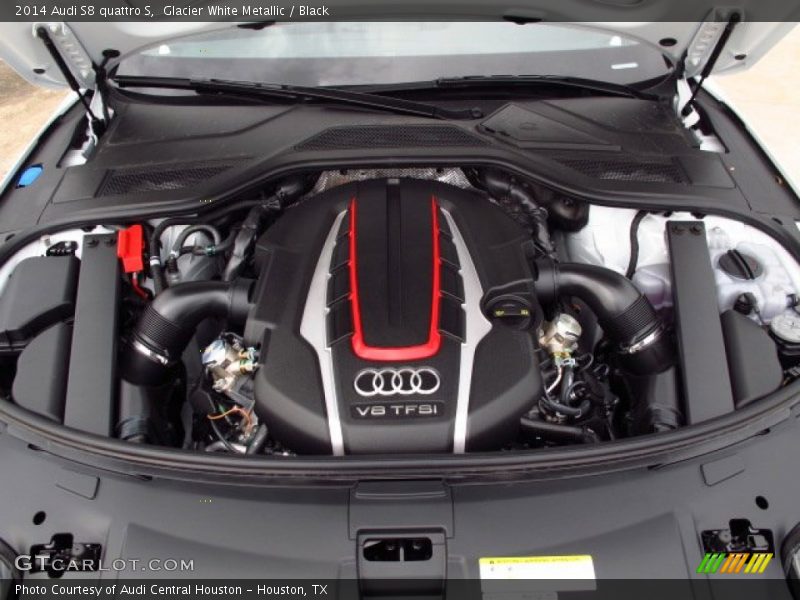  2014 S8 quattro S Engine - 4.0 Liter FSI Turbocharged DOHC 32-Valve VVT V8