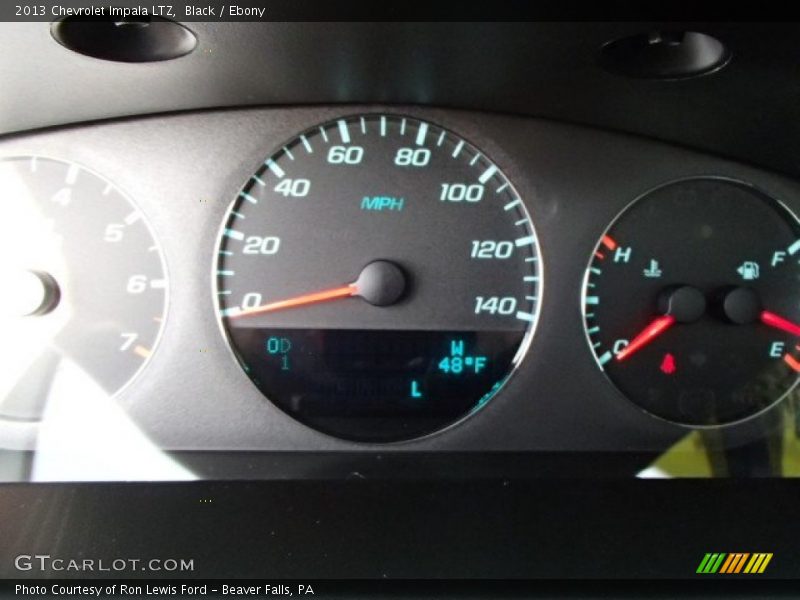 Black / Ebony 2013 Chevrolet Impala LTZ
