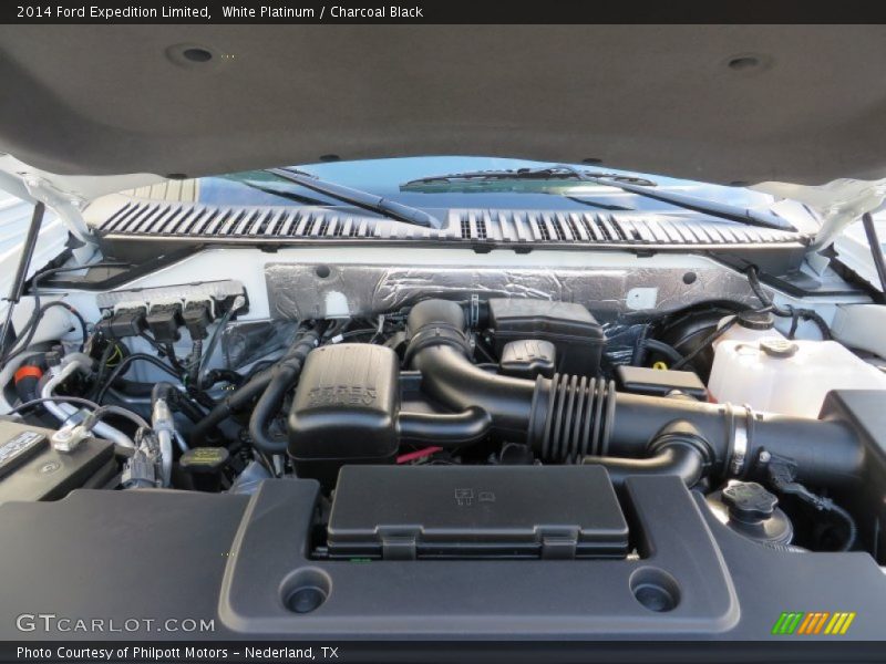 White Platinum / Charcoal Black 2014 Ford Expedition Limited