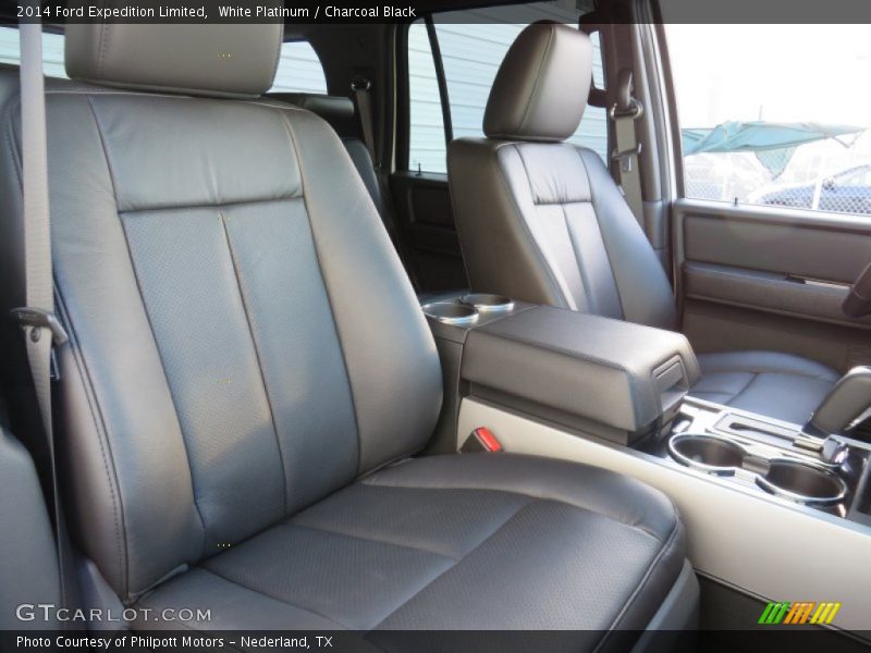 White Platinum / Charcoal Black 2014 Ford Expedition Limited