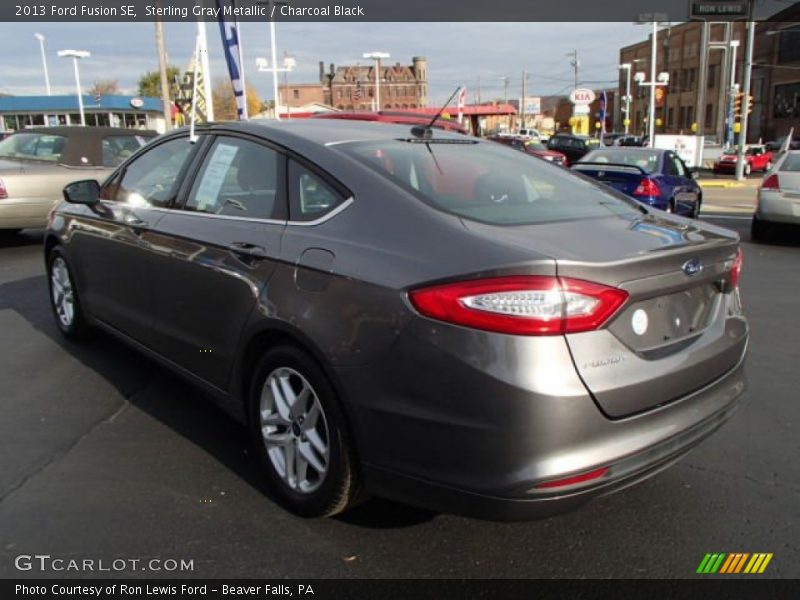 Sterling Gray Metallic / Charcoal Black 2013 Ford Fusion SE