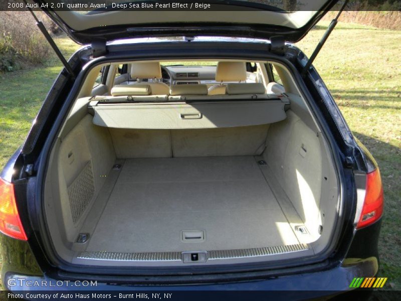  2008 A4 2.0T quattro Avant Trunk