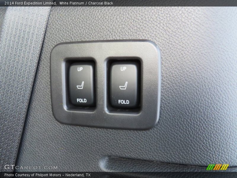 White Platinum / Charcoal Black 2014 Ford Expedition Limited