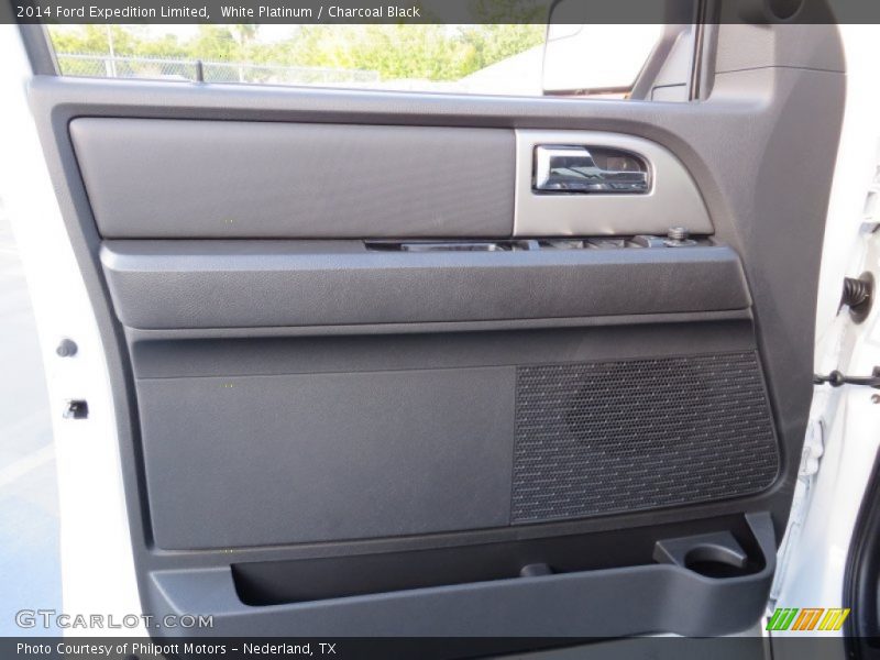 White Platinum / Charcoal Black 2014 Ford Expedition Limited