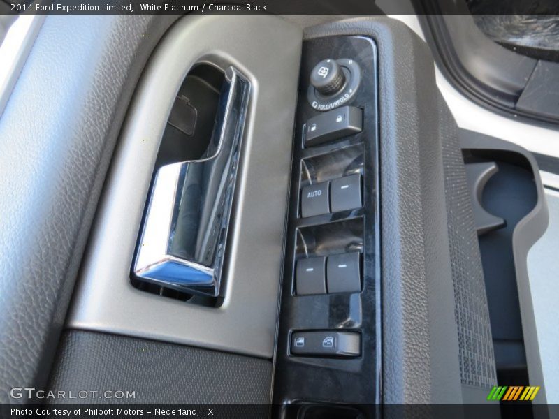 White Platinum / Charcoal Black 2014 Ford Expedition Limited