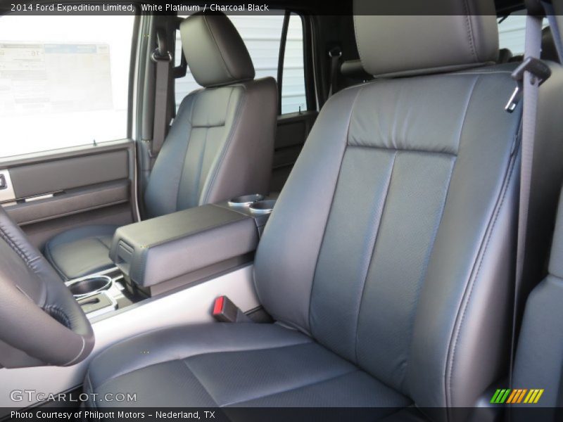White Platinum / Charcoal Black 2014 Ford Expedition Limited